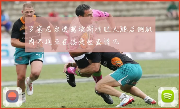 罗塞尼尔透露埃斯特旺大腿后侧肌肉不适正在接受检查情况
